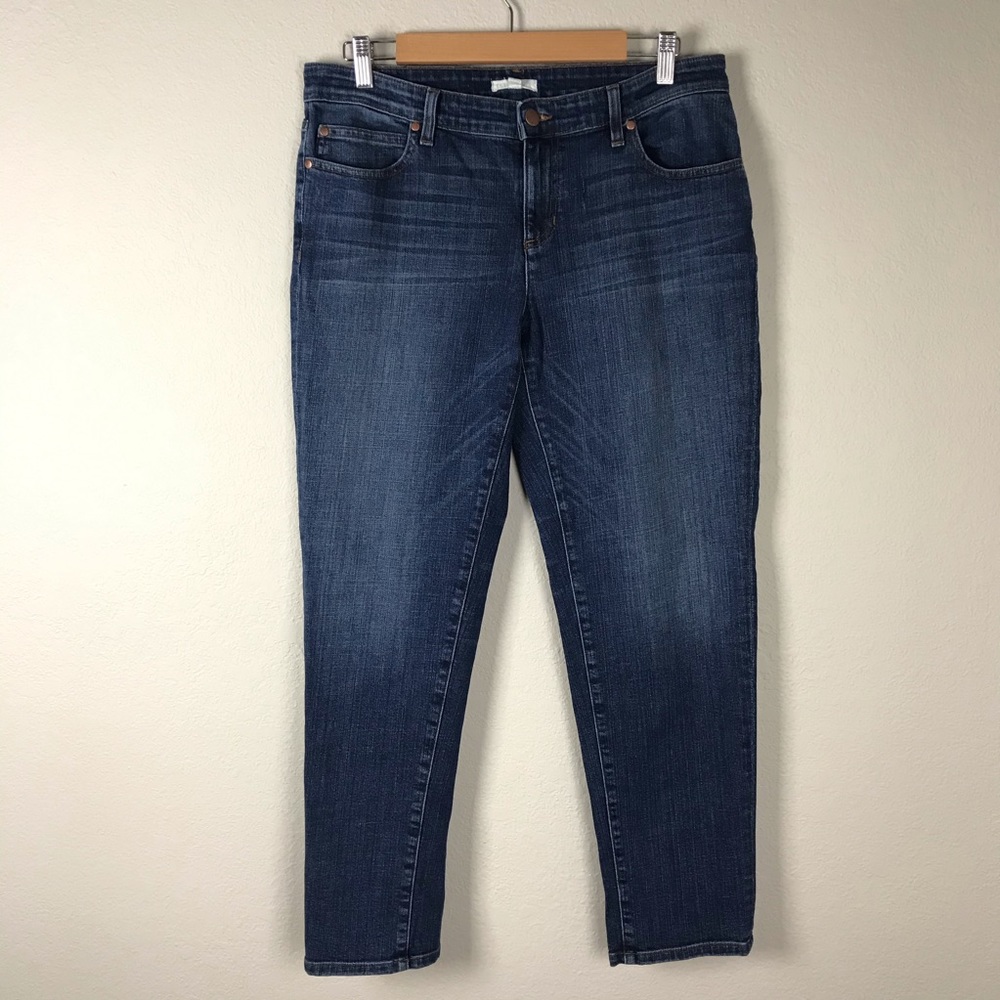 Eileen Fisher Blue Jeans FSBD Size 8